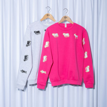 Appenzeller sweater gray and pink | Collab with Julian Zigerli