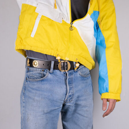 Appenzell belt combined with windbreaker from the 80s